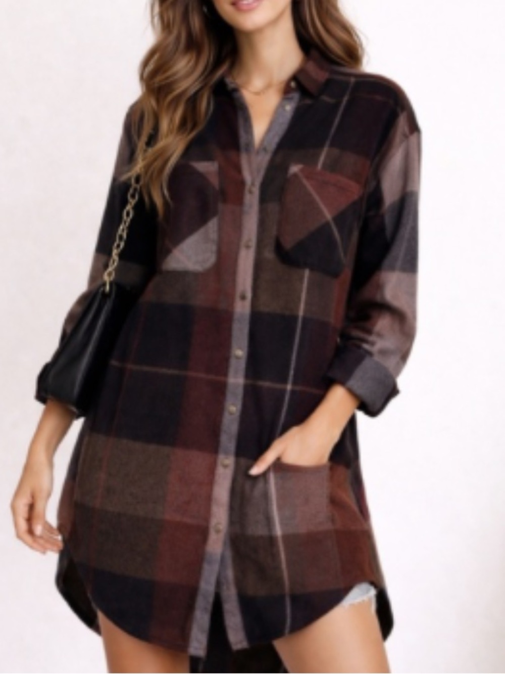 Free People Street Talk Shirt Dress